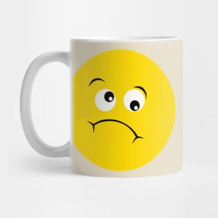 Emoji - so sick face Mug